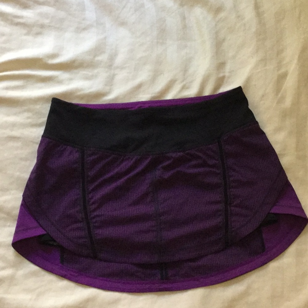 Lululemon skirt purple/black